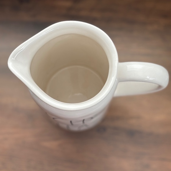 NWT RAE DUNN Iced Tea Ceramic Pitcher Kitchen Artisan Collection by Magenta NEW - Picture 3 of 8